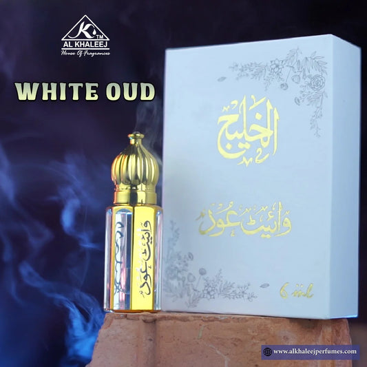 White Oud Attar – Premium Long Lasting Fragrance (Up to 12 Hours)